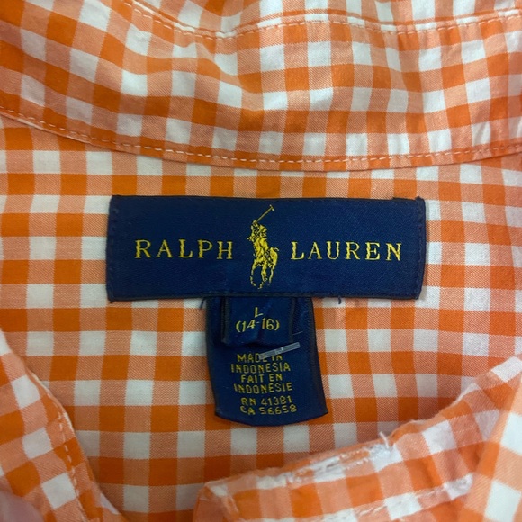 Vineyard Vines Tan Shorts, Ralph Lauren and children place button down tops - Picture 11 of 11